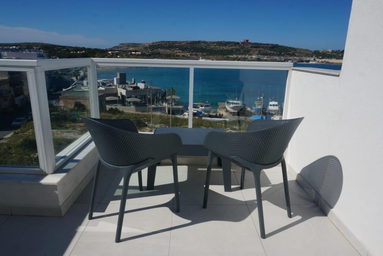 Sea View Penthouse Mellieha Bayアパートメント エクステリア 写真